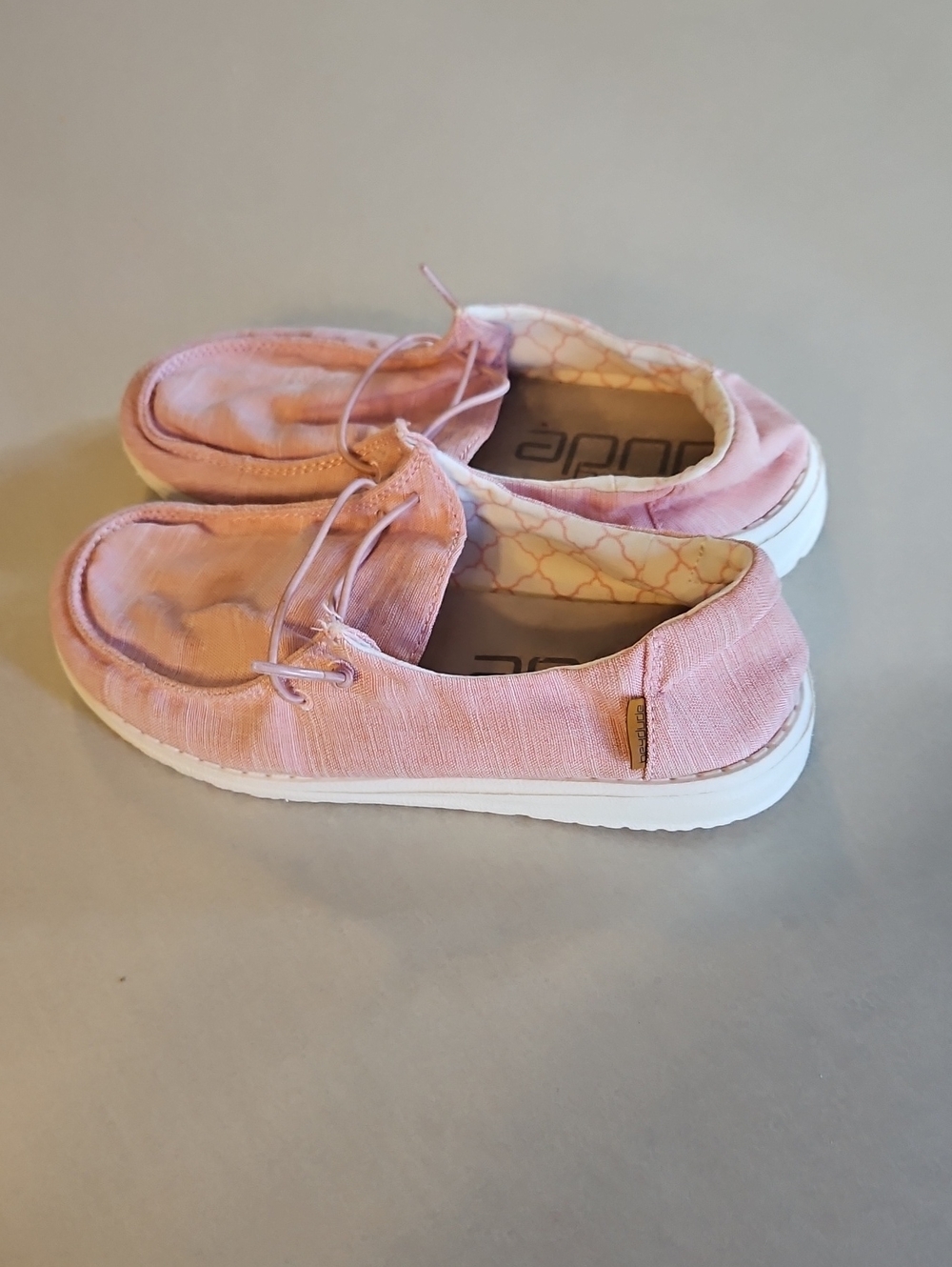 Hey Dude Wendy Youth Linen Cotton Candy